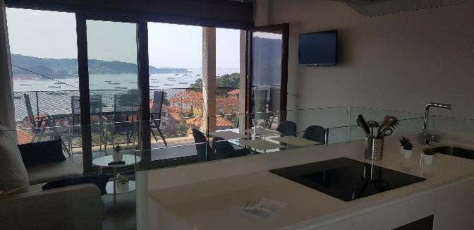 Mirador Ria De Aldan Apartamentos Екстериор снимка